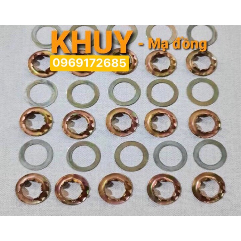Khuy - Khoen 100c/túi  để đóng bạt, đóng túi, đóng biển quảng cáo