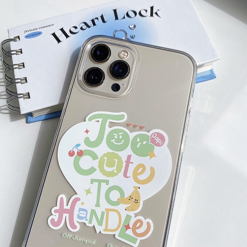Ốp lưng iPhone - Too Cute To Handle OFFGUN