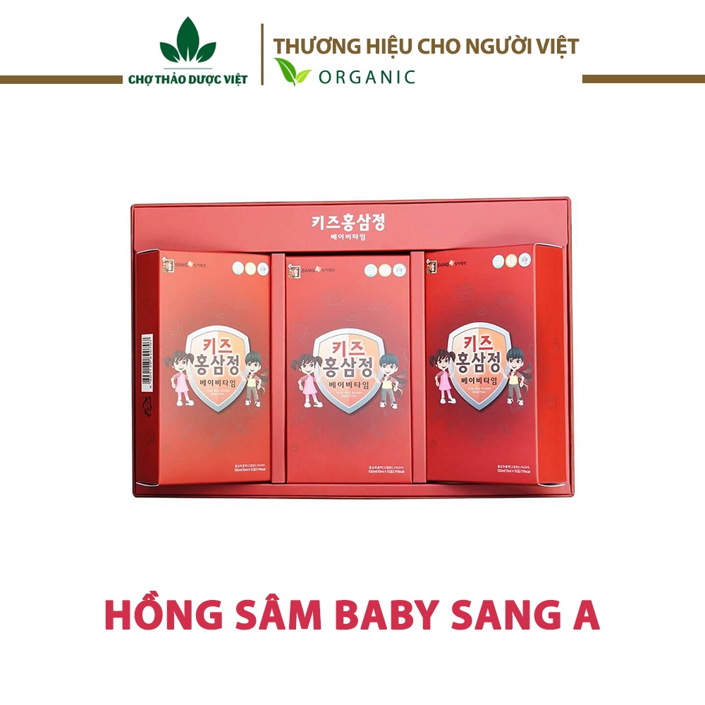 Nước hồng sâm baby Sang A Hàn Quốc Hộp 30 gói- Chợ Thảo Dược Việt