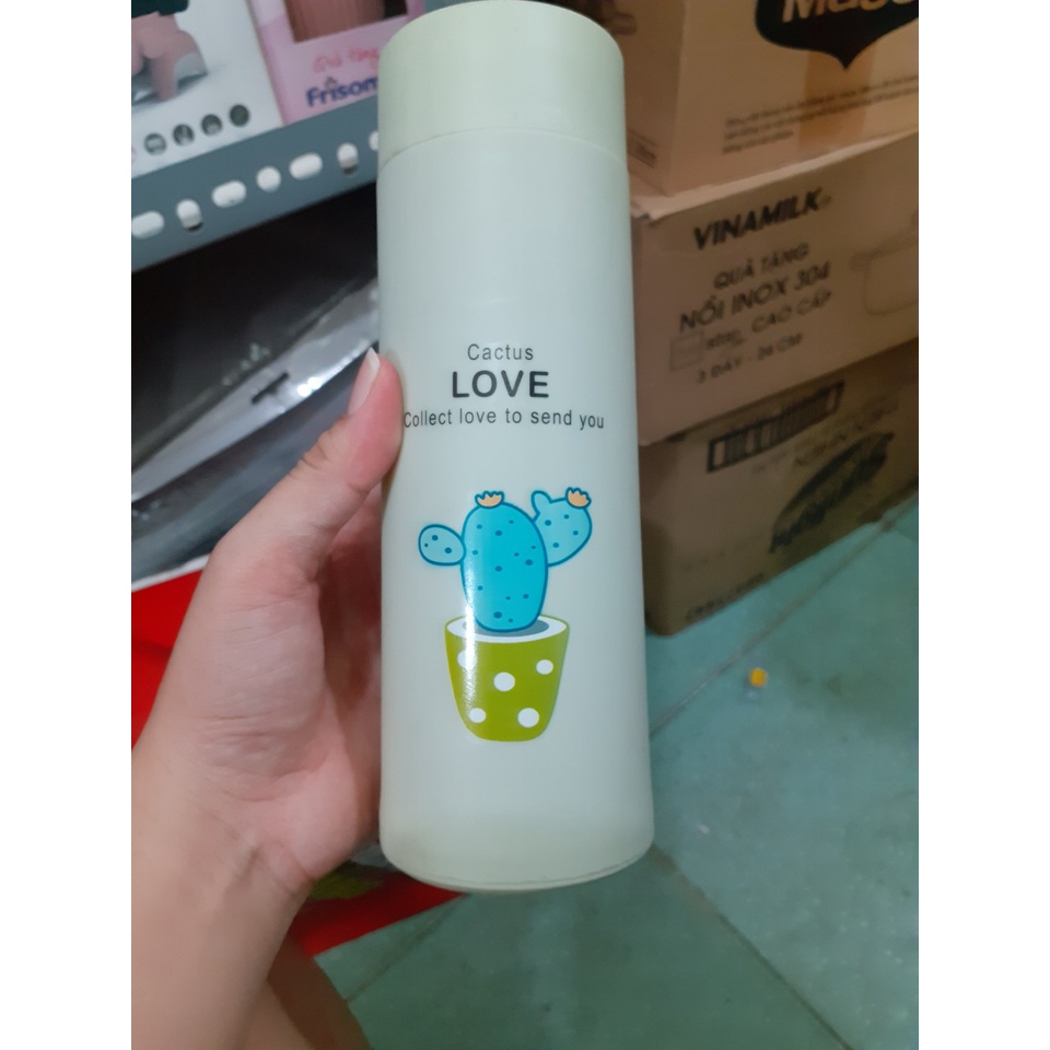 Bình nước thủy tinh 2 lớp Quà tặng từ Botanic