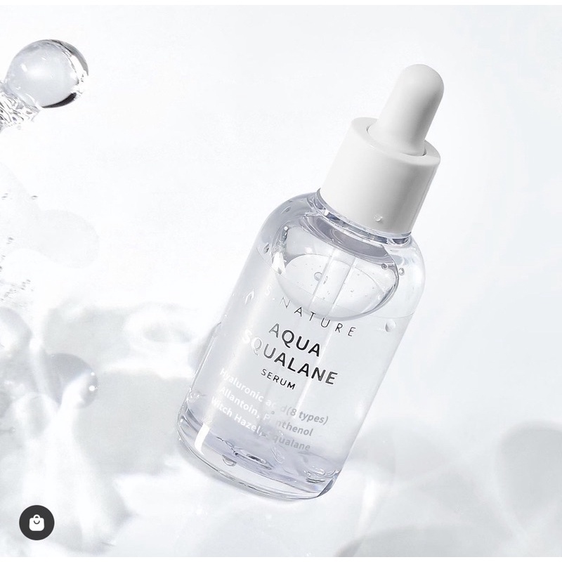 Tinh chất dưỡng ẩm căng mọng S Nature S.Nature Aqua Squalane Serum 50ml