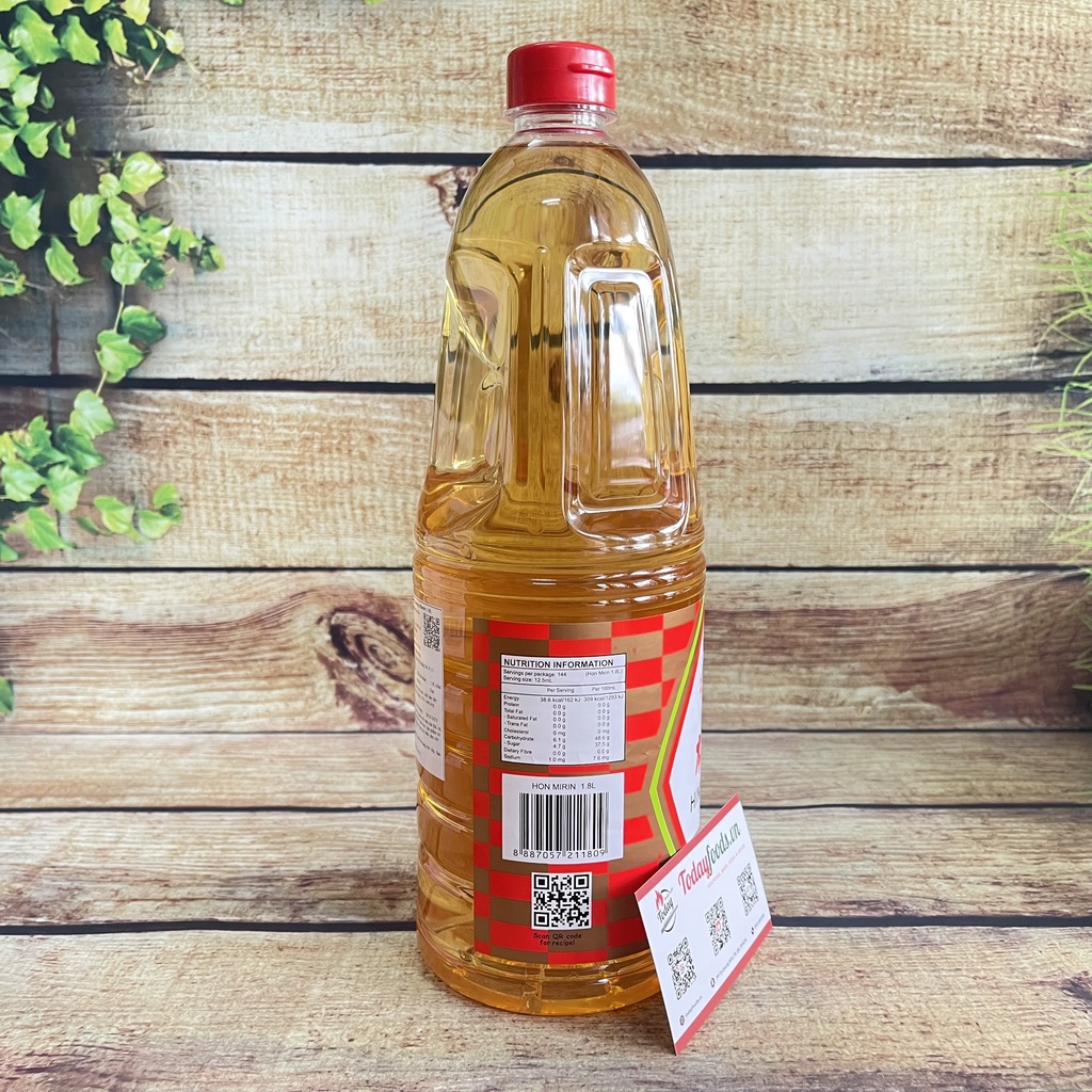 Gia vị nấu ăn Hon Mirin  Nhật Bản chai 1.8L