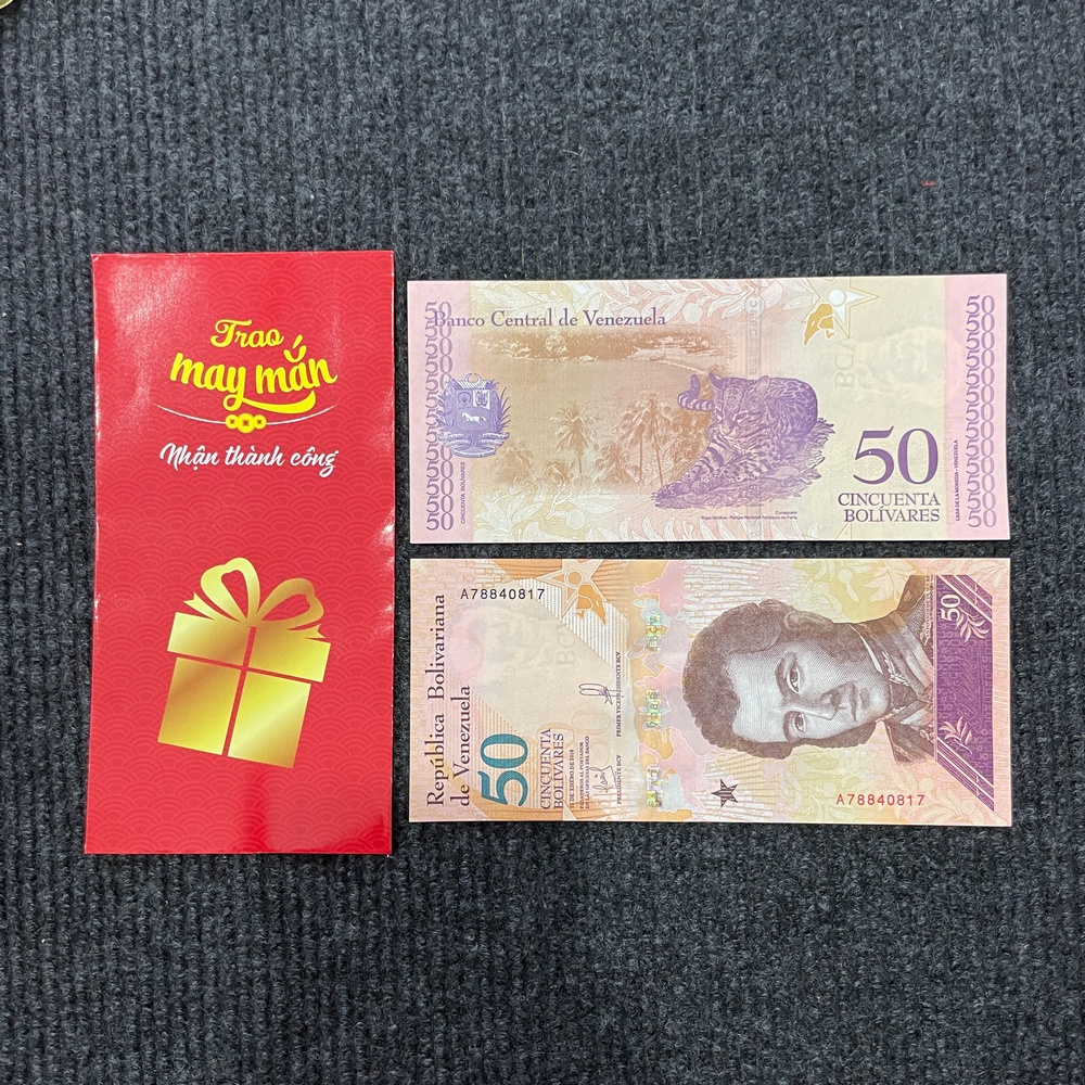 Tiền Hình Con Mèo Venezuela Lưu Niệm Lì Xì Tết 2023 - TẶNG KÈM BAO LÌ XÌ