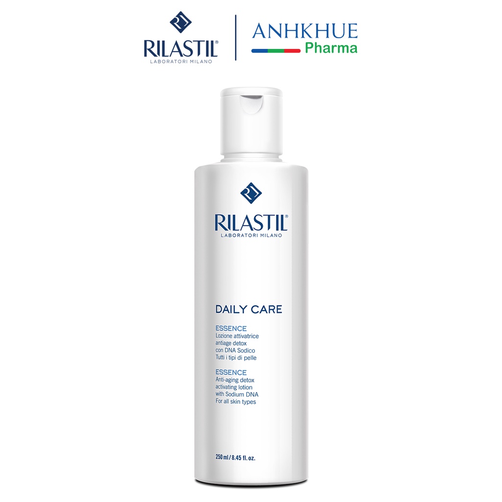 Tinh Chất Thải Độc Da, Giúp Da Sáng Mềm Mịn Rilastil Daily Care Essence 250ML
