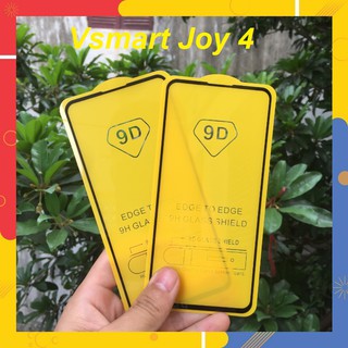 Kính Cường Lực 9D Vsmart Joy 4 Full Màn Hình Full Keo Thế Hệ Mới Siêu Bền