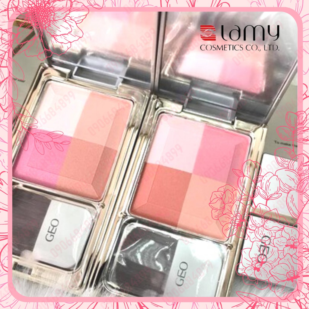 PHẤN MÁ ⭐ GEO SEMPRE SOFT COLOR FACE TOUCH ⭐