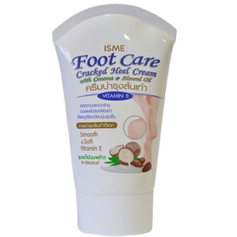 Kem trị nứt gót chân Isme Foot Care Craked Heel Cream Thái Lan (80g)