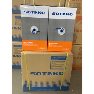 Dây mạng Cat6 UTP bấm sẵn 2 đầu SOTAKO 50m, 40m, dây internet bấm sẵn 2 đầu