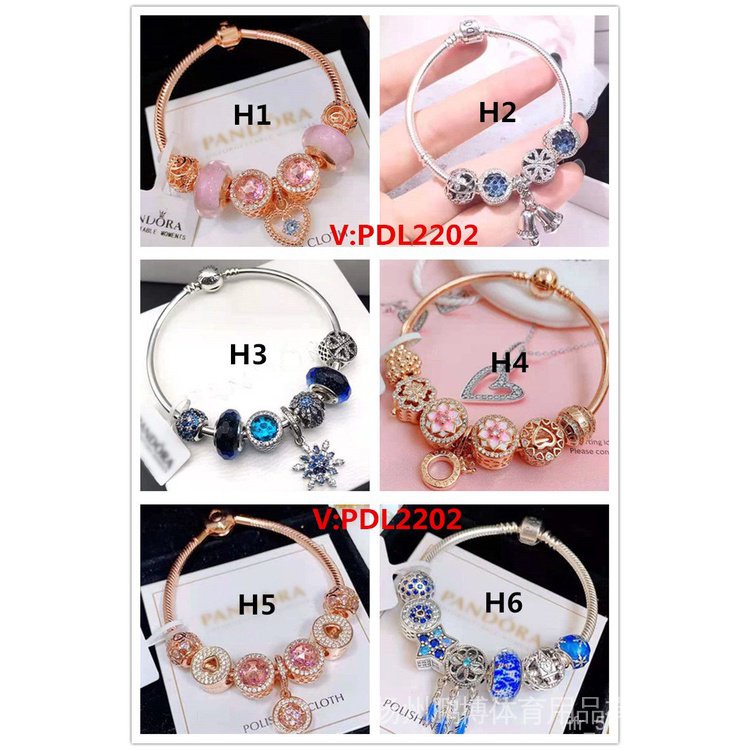 Vòng Đeo Tay Pandora Chính Hãng Mặt Hình Gấu Mạ Bạc Trắng Cho Nữ