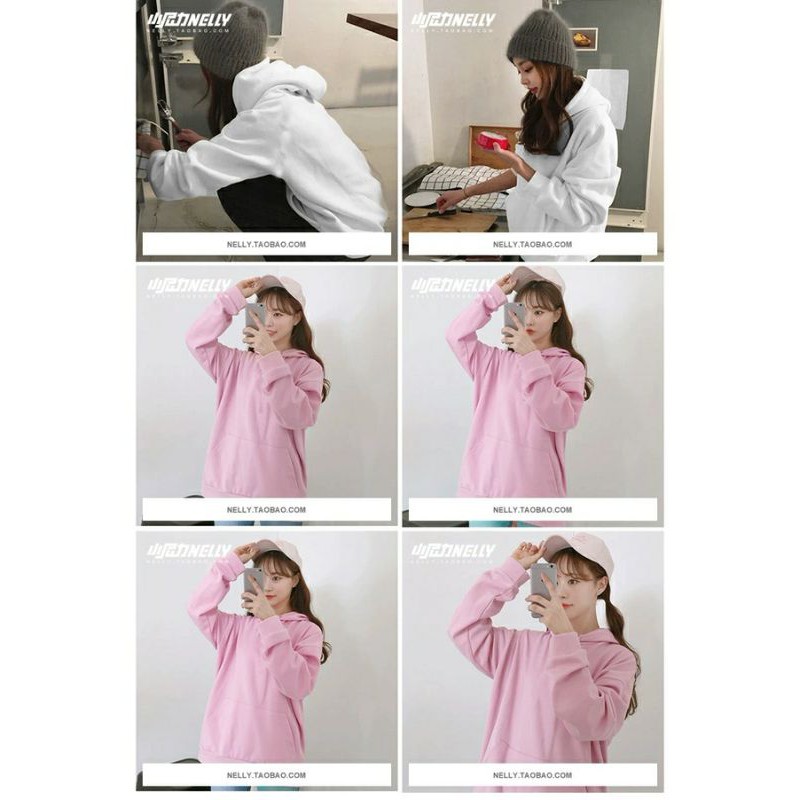 SẴN - ÁO HOODIE NELLY trần bông NAM/NỮ 20 màu | BigBuy360 - bigbuy360.vn