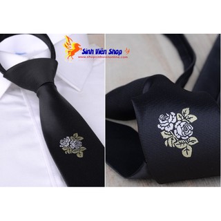 Cà vạt Thêu Bản Nhỏ