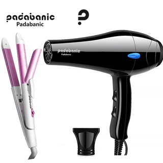 [ Tặng Kèm 6 Phụ Kiện ] Combo Tiết Kiệm Máy Sấy Tóc Công Suất Lớn Sáng Xanh 2 Chiều 2200W và Máy Uốn Duỗi Tóc 2in1