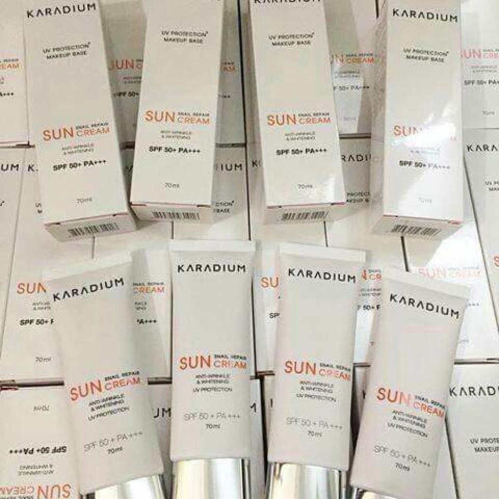 Kem chống nắng karadium spf 50+ PA+++ ( lakami )