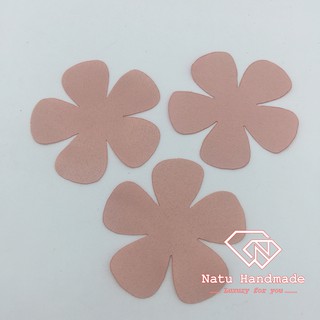 [FREE SHIP] Cánh hoa lụa SATIN cắt sẵn 5 cánh - gói 10c