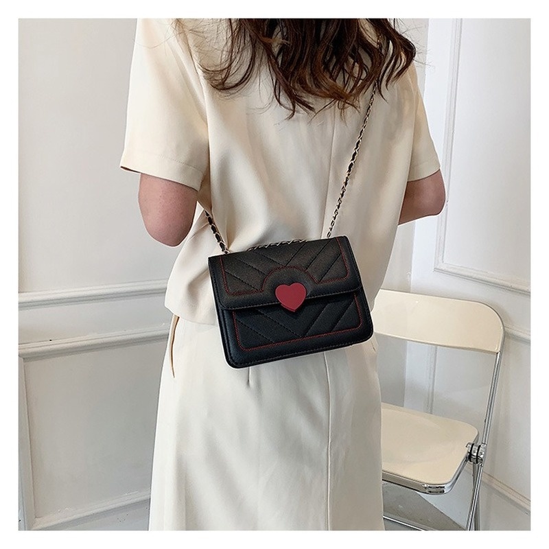 Túi Đeo Chéo Vai Kiểu Vuông Nhỏ Họa Tiết Thêu NB00232