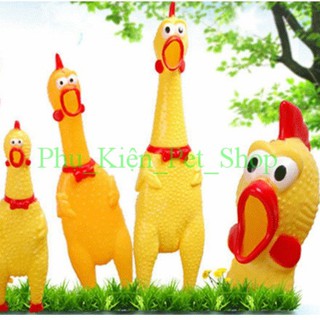 Đồ chơi con gà cho chó mèo - Phụ_Kiện_Pet_Shop