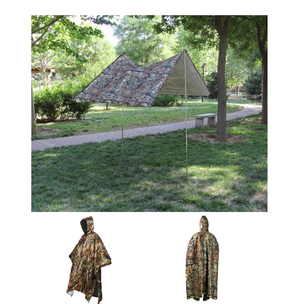 Áo Mưa Một Mảnh Đa Năng Tiện Dụng Khi Đi Cắm Trại