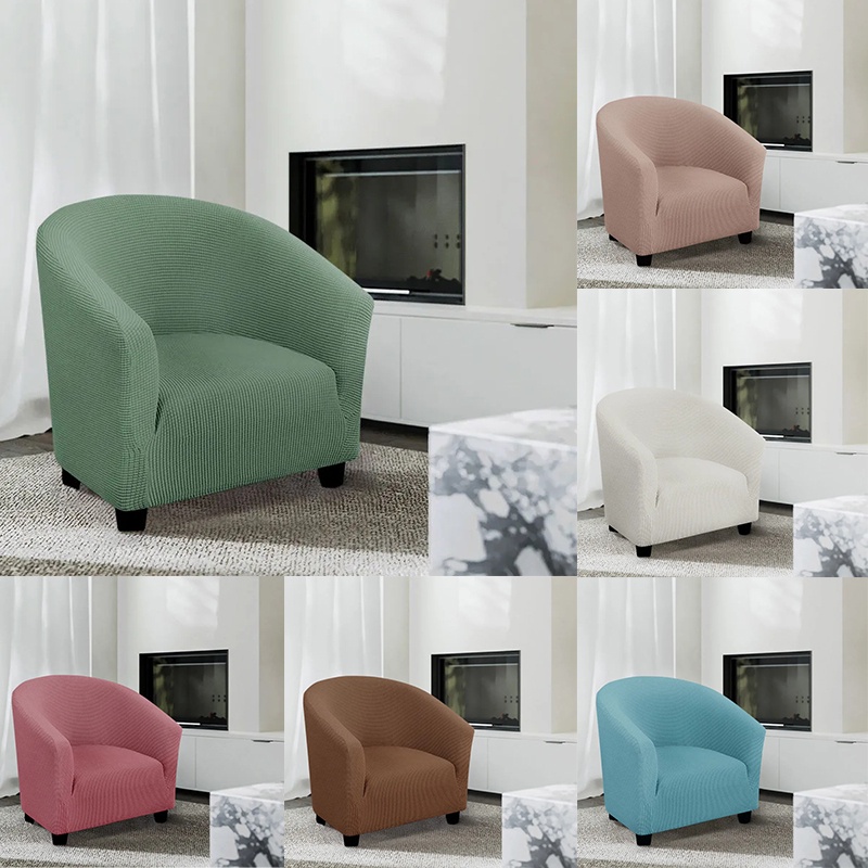 Vỏ Bọc Ghế Sofa Hình Bán Nguyệt Chất Liệu Dày Dặn Co Giãn Tiện Dụng