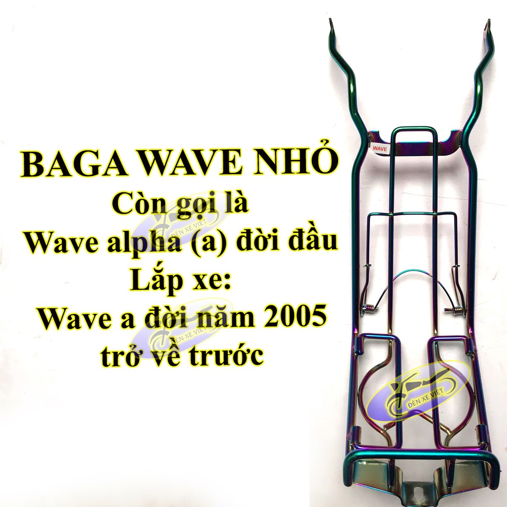 Baga màu Titan 10 ly lắp xe WAVE A S RS RSX 50 100 110 cc SIRIUS BLADE DREAM EXCITER WINNER WINNER X AIR BLADE