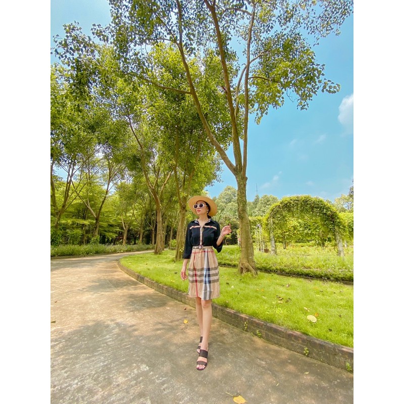 Váy công sơ hàng thiết kế đẹp phù hợp công sở size S M L | BigBuy360 - bigbuy360.vn