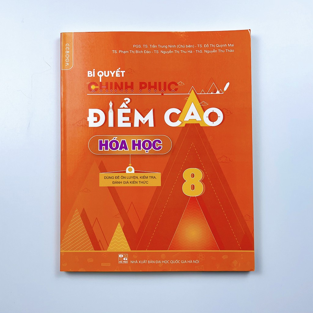 Sách Bí quyết chinh phục điểm cao Hóa học 8