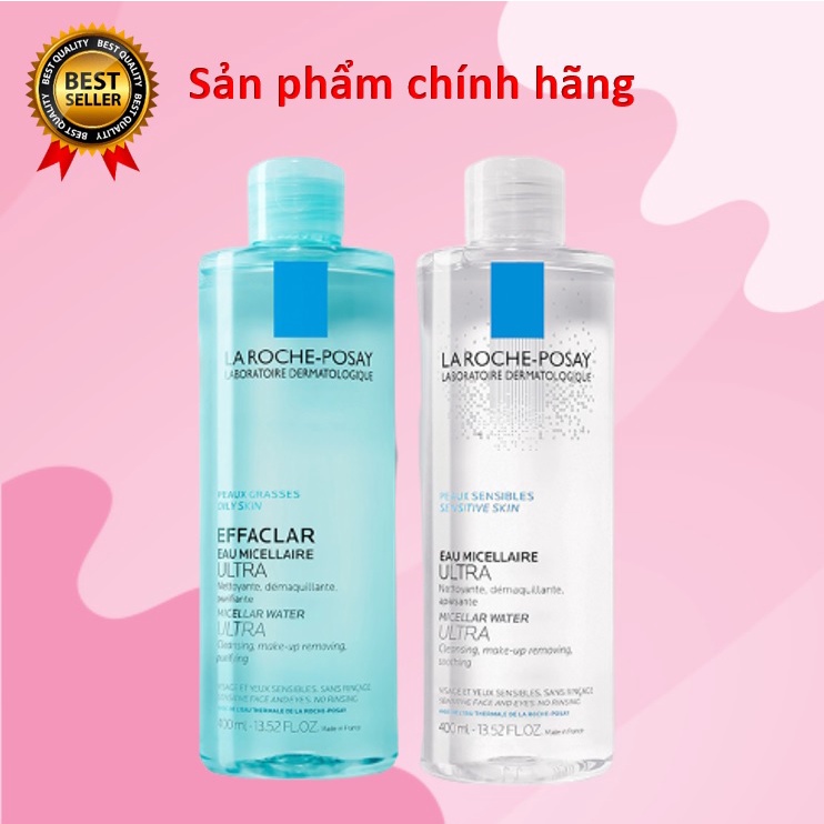 Nước tẩy trang cho da nhạy cảm La Roche-Posay Micellar Water Ultra Sensitive Skin 400ml - Chính Hãng | BigBuy360 - bigbuy360.vn