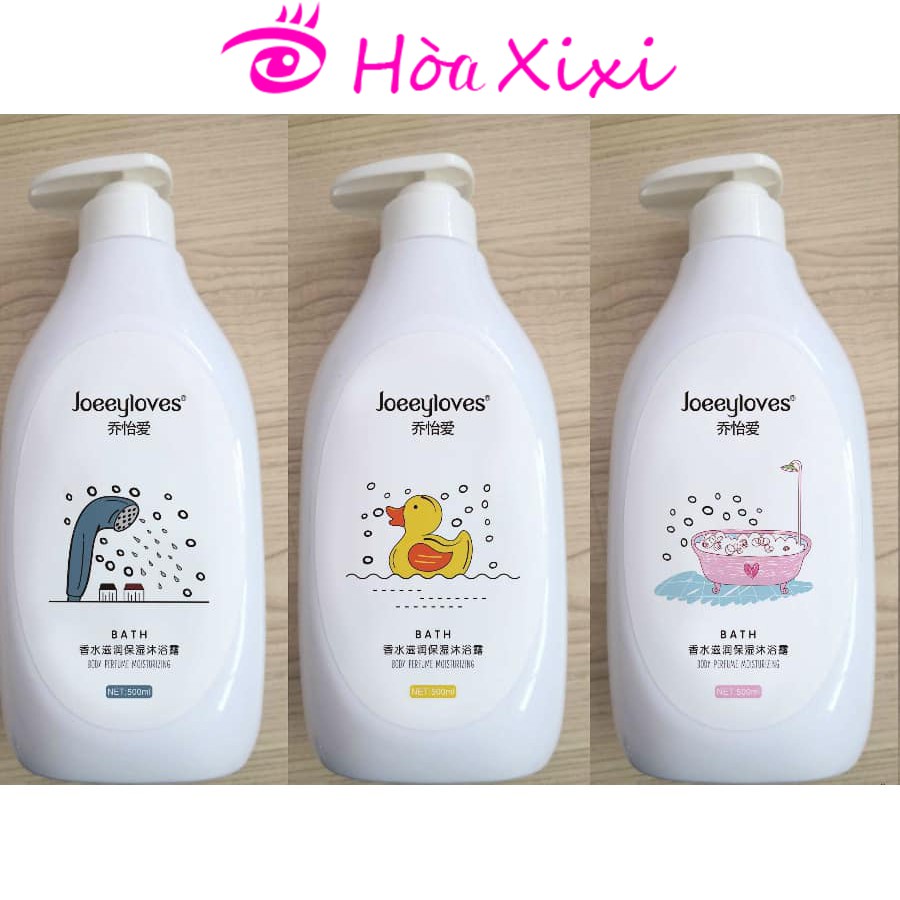 Sữa Tắm Dưỡng Thể JOEEYLOVES Siêu Thơm 500 ml