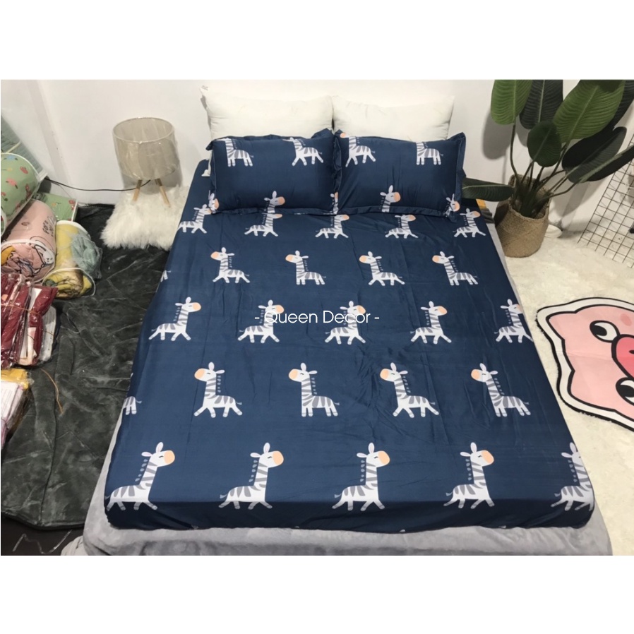Bộ Ga Gối 3 Món M6. M8. M2 💖 Ga Giường + 2 Vỏ Gối Nằm, Drap Trải Nệm Cotton Poly  - QueenDecor | BigBuy360 - bigbuy360.vn
