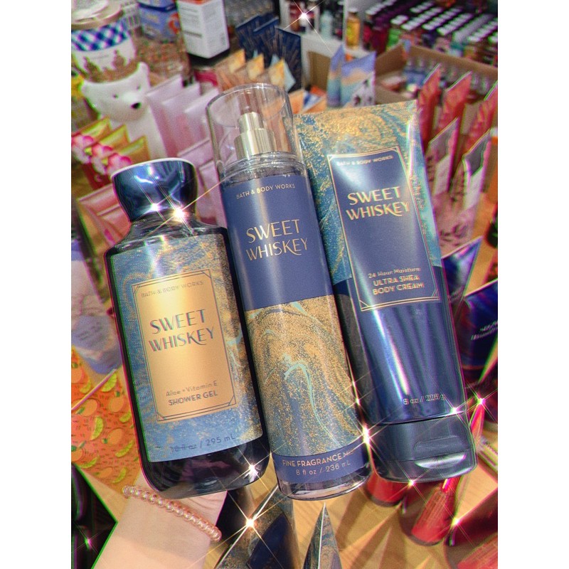 [BBW] Xịt Thơm, Sữa Tắm Bath & Body Works - SWEET WHISKEY