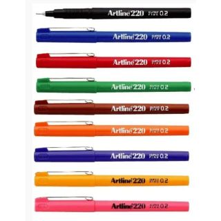 Bút lông kim Artline EK- 220, 0,2 mm