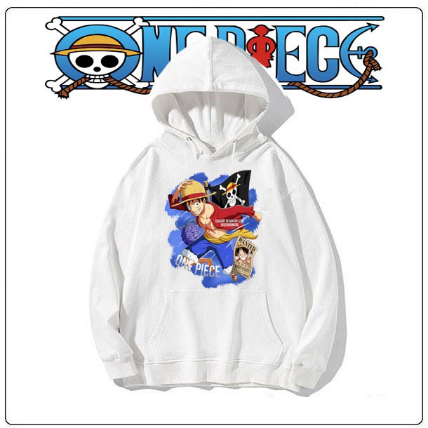 Áo Hoodie Nỉ Anime One Piece Mũ Rơm Cực HOT cực chất