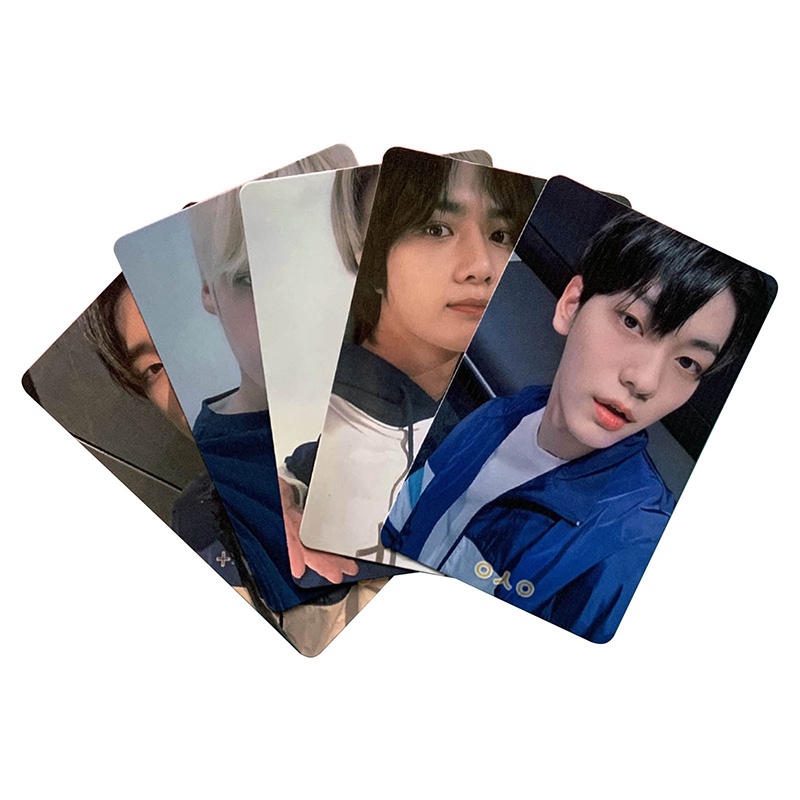 Set 5 Tấm Thẻ Ảnh Lomo In Hình Các Thành Viên Nhóm Nhạc TXT