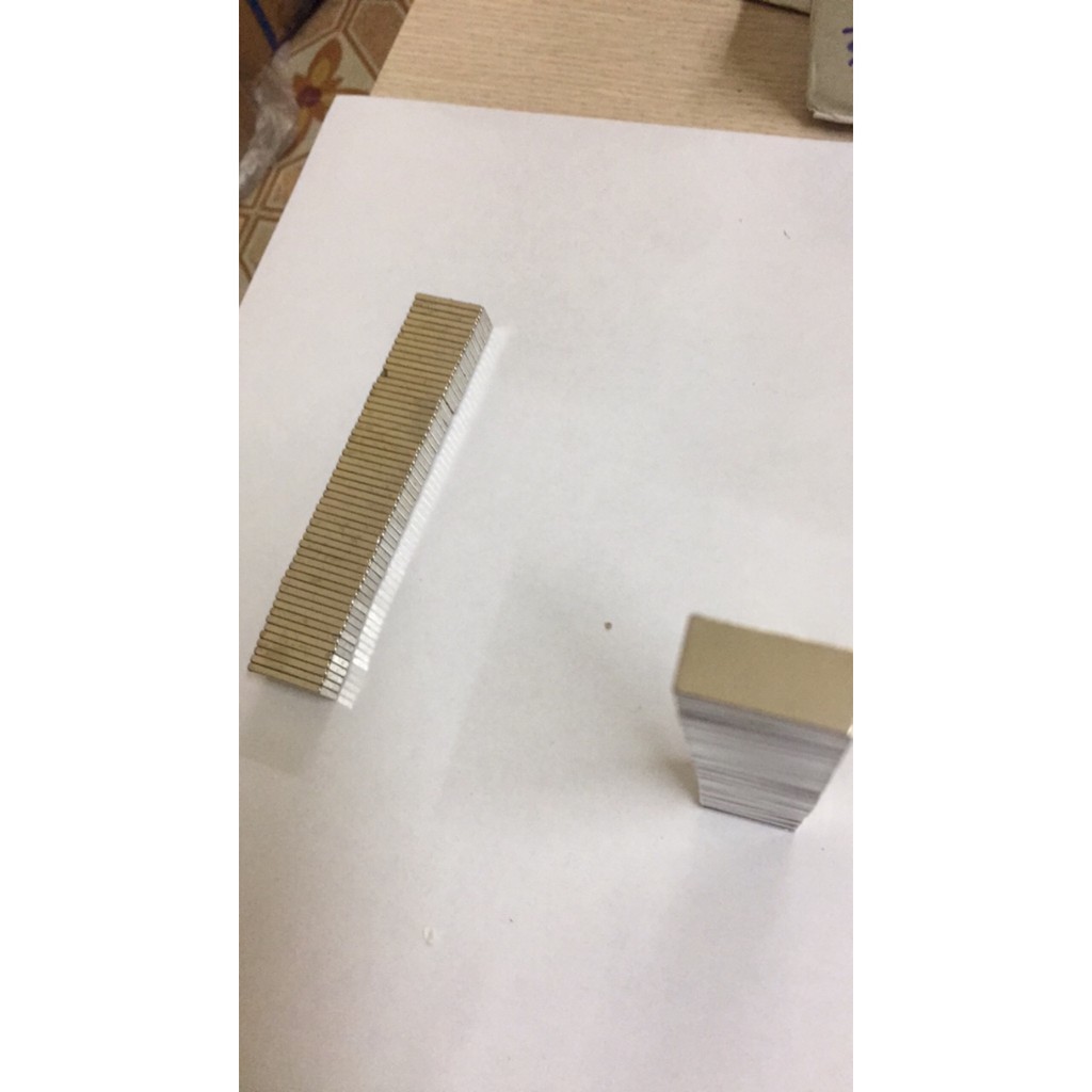 [Xả Kho Giá Xưởng] Nam châm viên 20x10x2mm, loại nam châm trắng đât hiếm lực hút mạnh