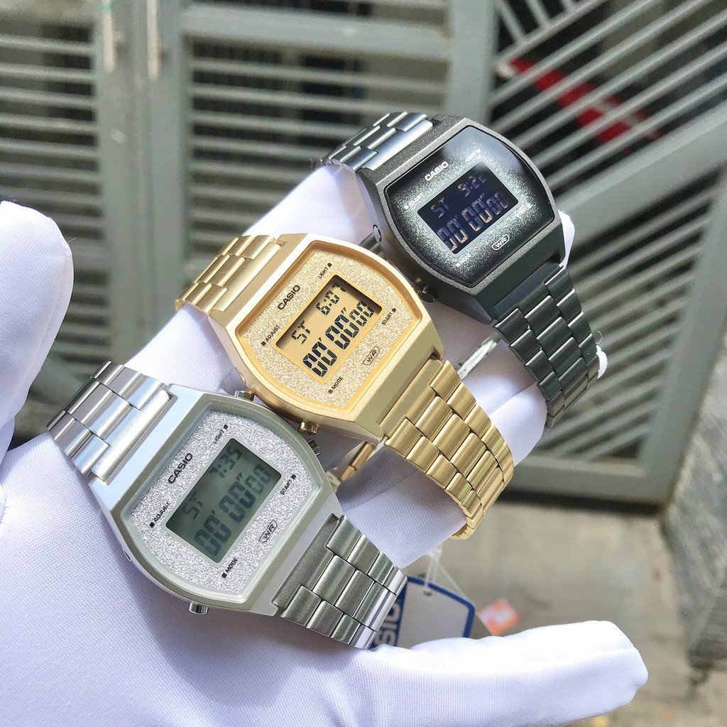 Đồng Hồ Nam Dây Kim Loại Casio Chính Hãng B640WDG-7DF
