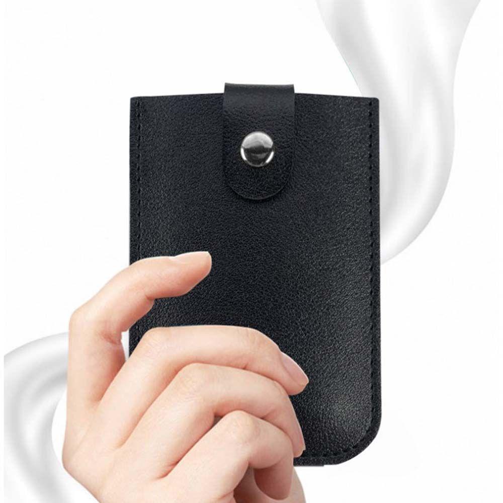 Preston Ví Đựng Tiền Xu / Thẻ Tín Dụng / Tiền Xu Mini Bằng Da PU Thiết Kế Kéo Dây Thời Trang