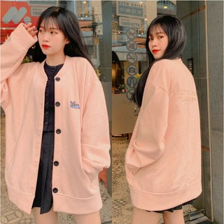 Áo khoác Nỉ bomber PUPPY form rộng unisex (Ảnh Thật)
