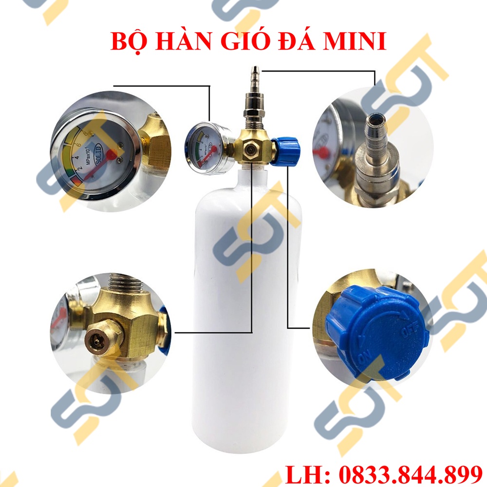 Bộ hàn gió đá Mini cầm tay