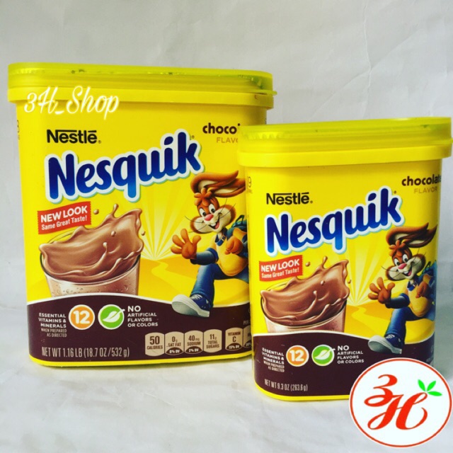 Bột cacao Nesquik date T6/21 Mỹ