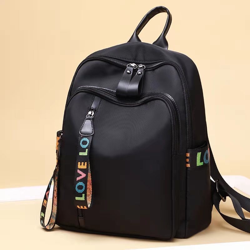 BALO NỮ THỜI TRANG NEW-0064 VẢI DÙ CAO CẤP, CHỐNG THẤM NƯỚC TỐT, KIỂU DÁNG SÀNH ĐIỆU, PHỐI MÓC KHOÁ SANG TRỌNG