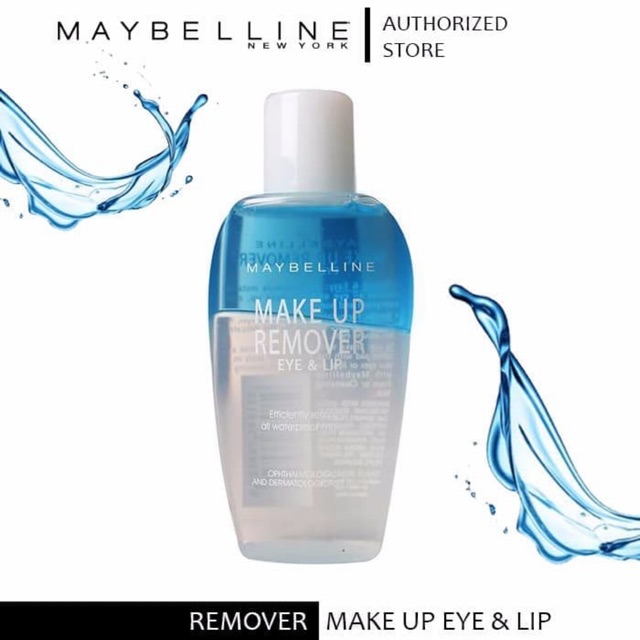 Nước Tẩy Trang Mắt Và Môi MAYBELLINE Make Up Remover