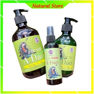 Dầu gội Dầu xả Ả đào - Mộc Nhan Natural