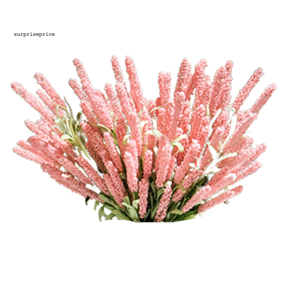 Bó Hoa Oải Hương Giả 12 Bông Trang Trí Tiệc Cưới