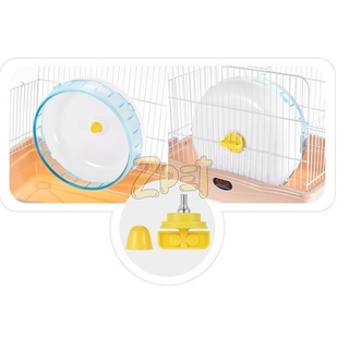 Wheel silent gắn chuồng dành cho hamster 12cm-14cm