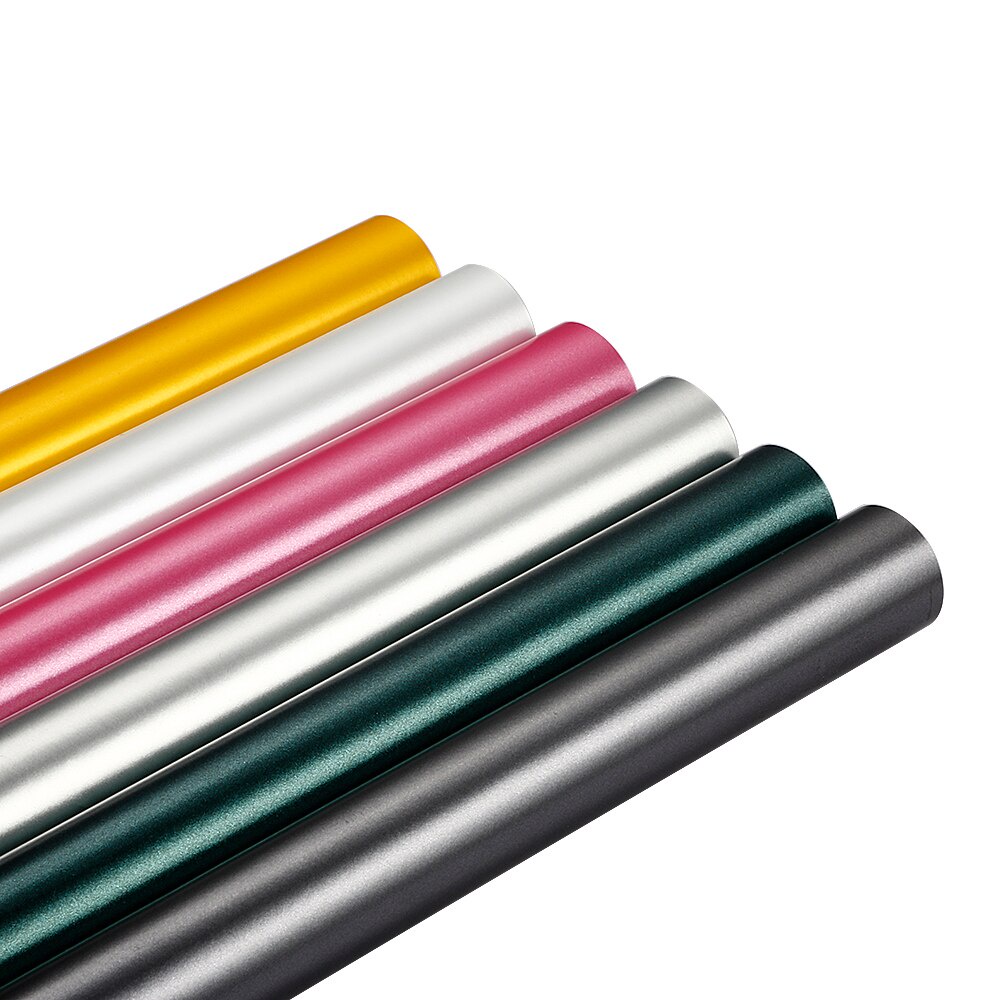 Rehoboth 10 * 100 cm Matt Electroplate Vinyl Xe Bọc Giấy Dán Tường Phim Trang Trí Chống Thấm Nước Ô Tô Xe Tải Xe Máy Dán Điện Thoại