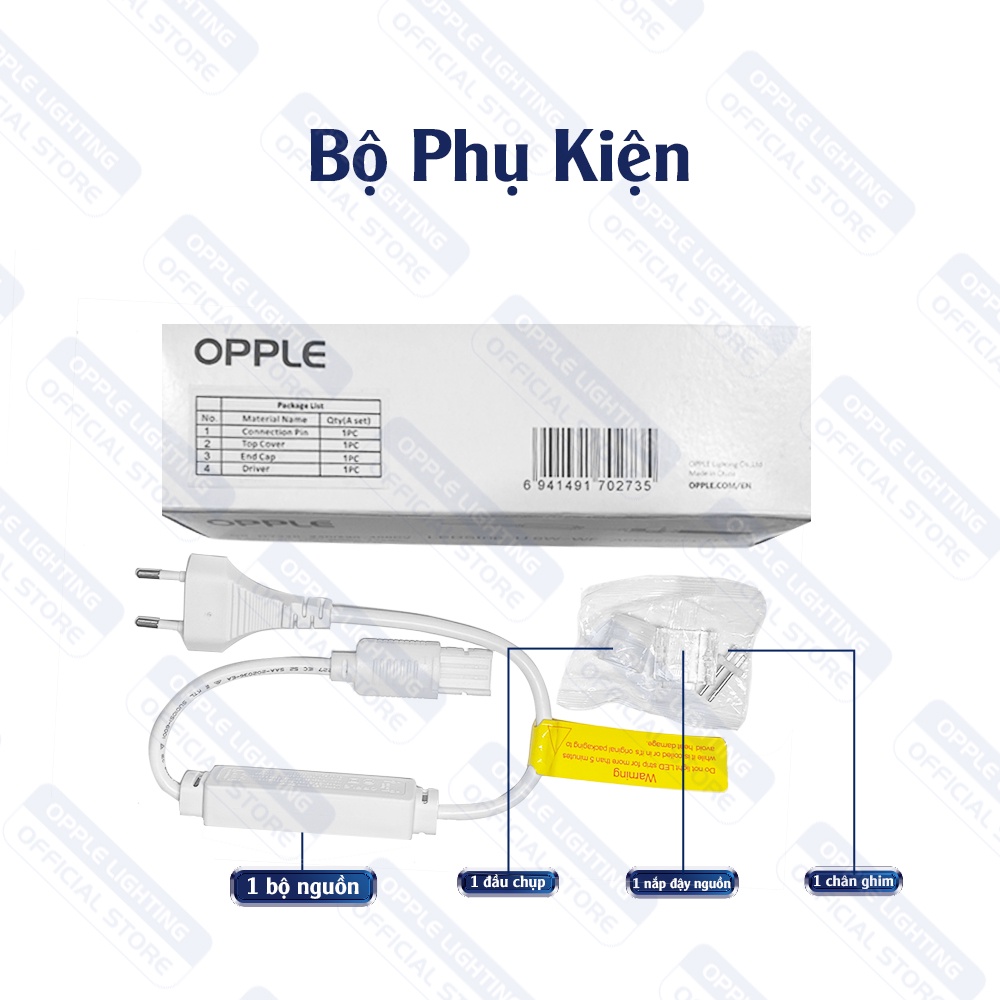 Đèn LED Dây 2835 6W OPPLE Utility FPC HV (Cuộn 50m) - Ánh Sáng Chất Lượng, Hiệu Suất Năng Lượng Cao