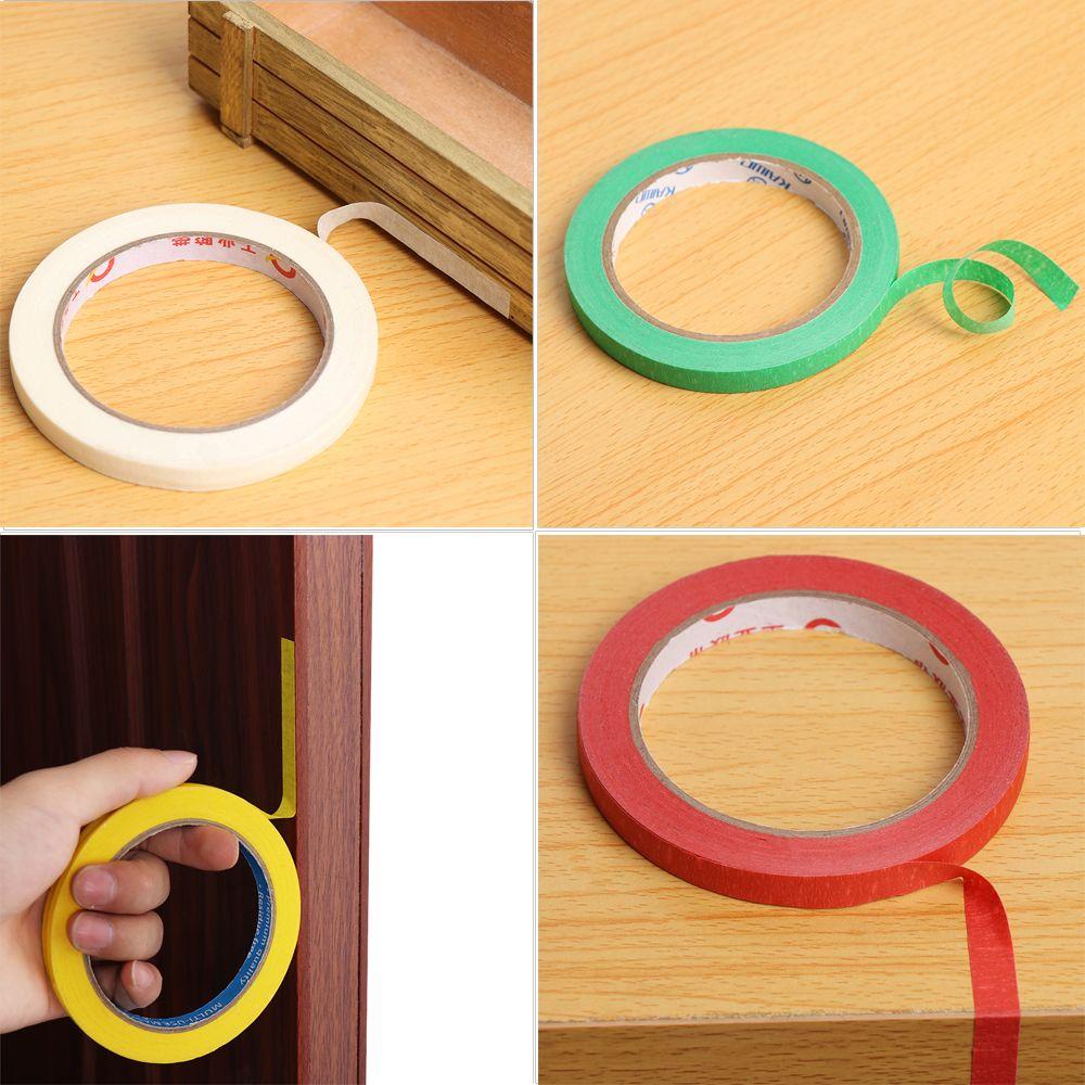 PISTA 1 Cuộn Băng Keo Giấy Vẽ Tranh Có Thể Viết Lên Xe Hơi DIY