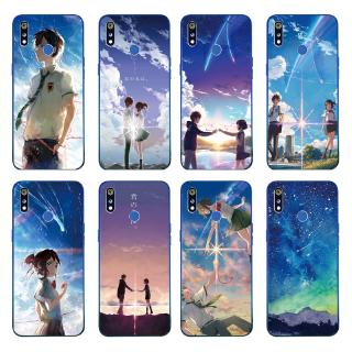 Ốp điện thoại hoạ tiết hoạt hình Anime cho OPPO Realme 3 OPPO A7 2018