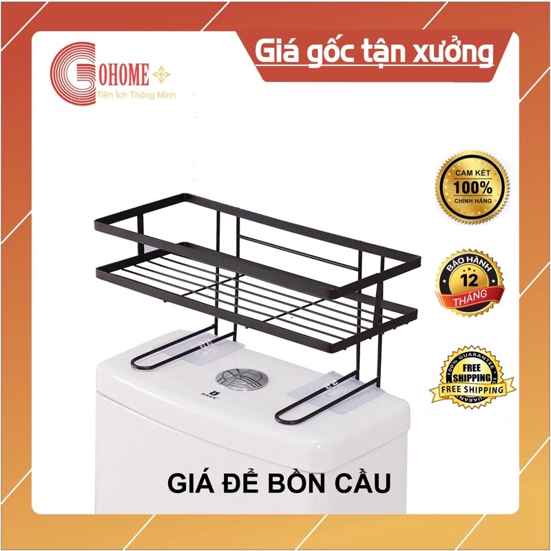 Kệ nhà vệ sinh , kệ bồn cầu để đồ gác bồn toilet siêu tiện lợi GBC01