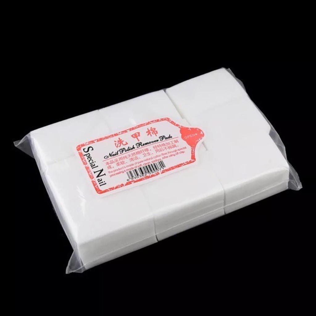 Giấy lau gel nail Loại 1000 tờ không xơ
