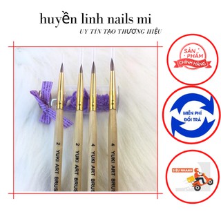Cọ đắp hoa yuki số 2 3 4 cọ đắp hoa